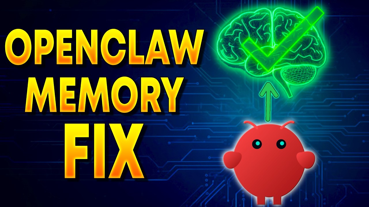 How To Fix Your OpenClaw's Memory FOR GOOD (Compaction & Indexing Fix)
